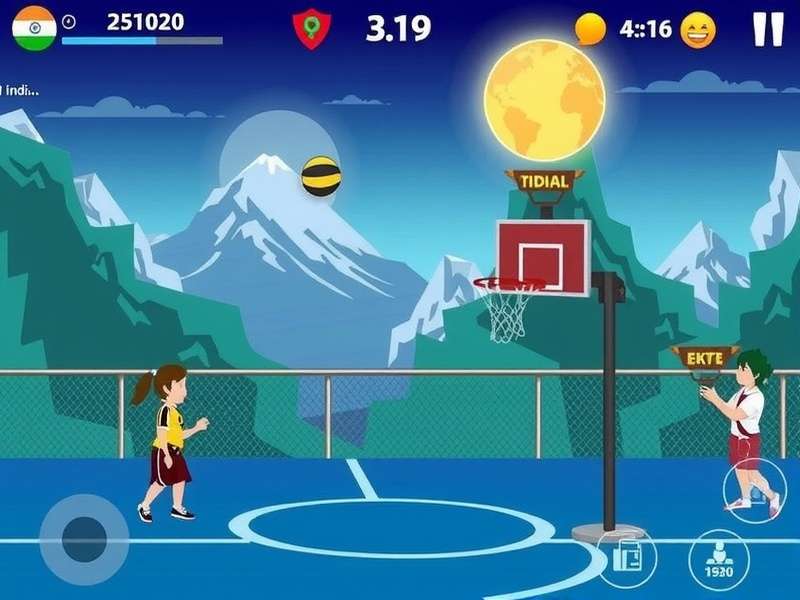 Dunk Star India Gameplay Screenshot